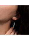 Boucle d'oreilles "Quetzal" Amazonite