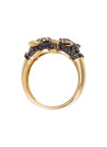 Bague "Amour de Panthères" Or et Diamants