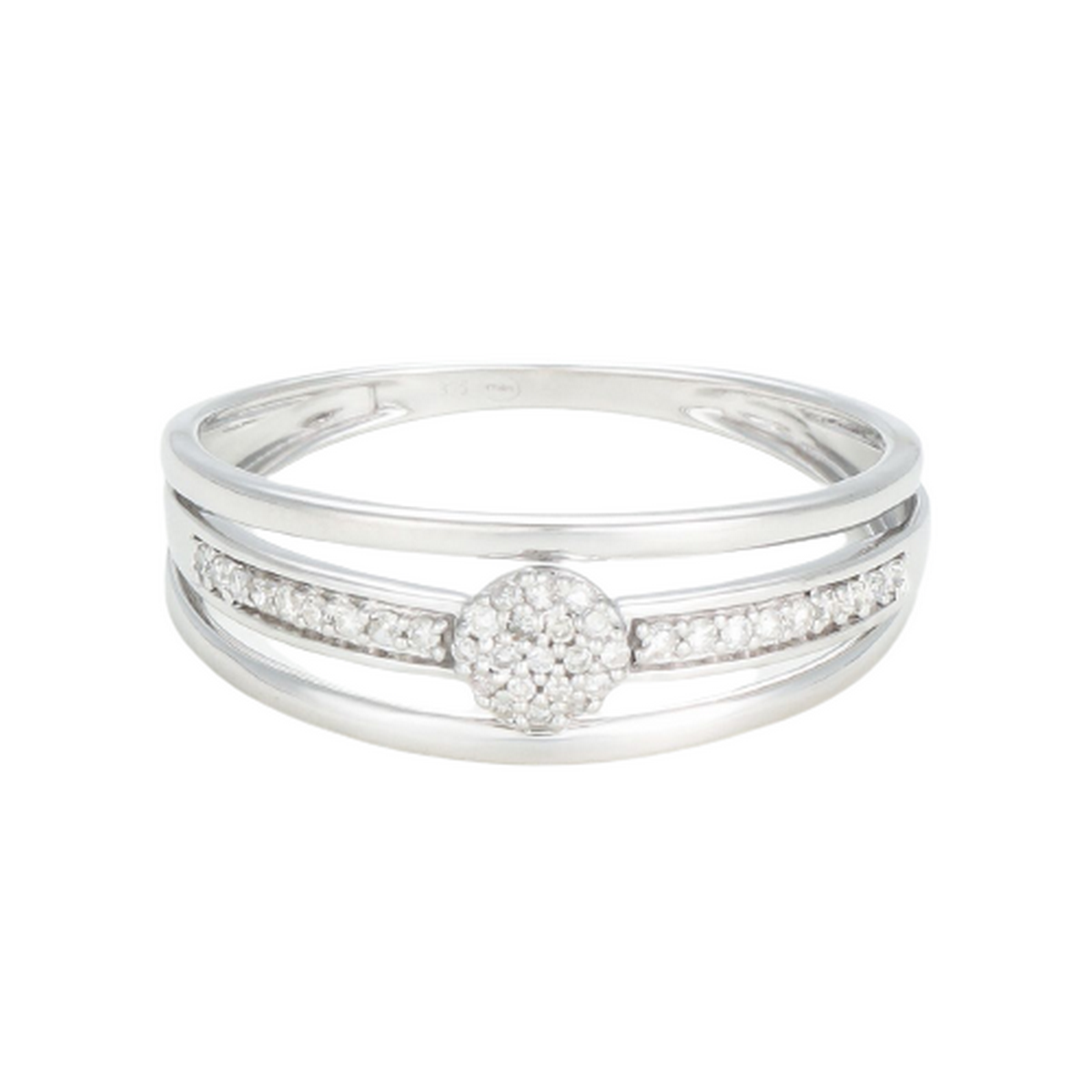 Bague Or et Diamants Bague "Éprise" Or blanc et Diamant