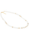 Collier "Atlacoya" Opale blanche