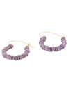 Boucles d'oreilles "Citlalli" Chlorite
