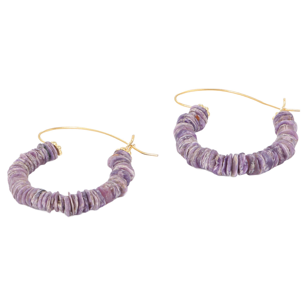 Boucles d'oreilles "Citlalli" Chlorite Boucle d'oreilles "Quinina" Chorite
