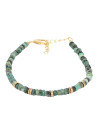 Bracelet "Atlacoya" Emeraude