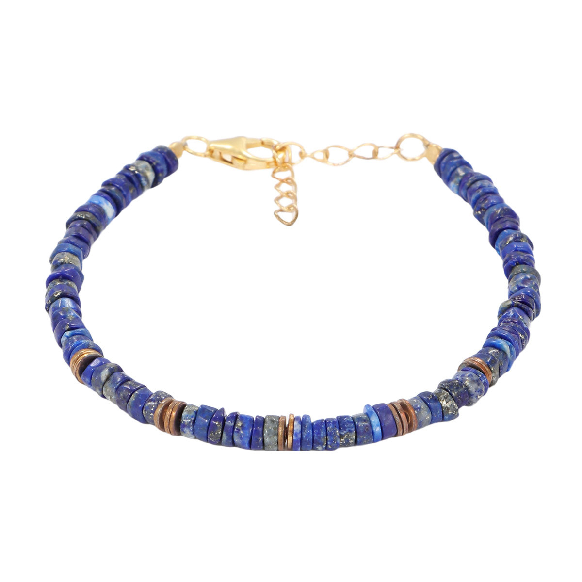 Bracelet "Atlacoya" Lapis Lazuli