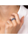 Bague "Salma Saphir" Or et Diamants
