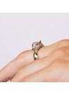 Bague "Ma Panthère Saphir" Or jaune et Diamants