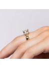 Bague "Ma Panthère Saphir" Or jaune et Diamants