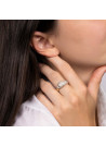 Bague "Ma Panthère Saphir" Or jaune et Diamants
