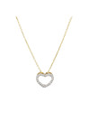 Pendentif "Joli Coeur PM"Or et Diamants