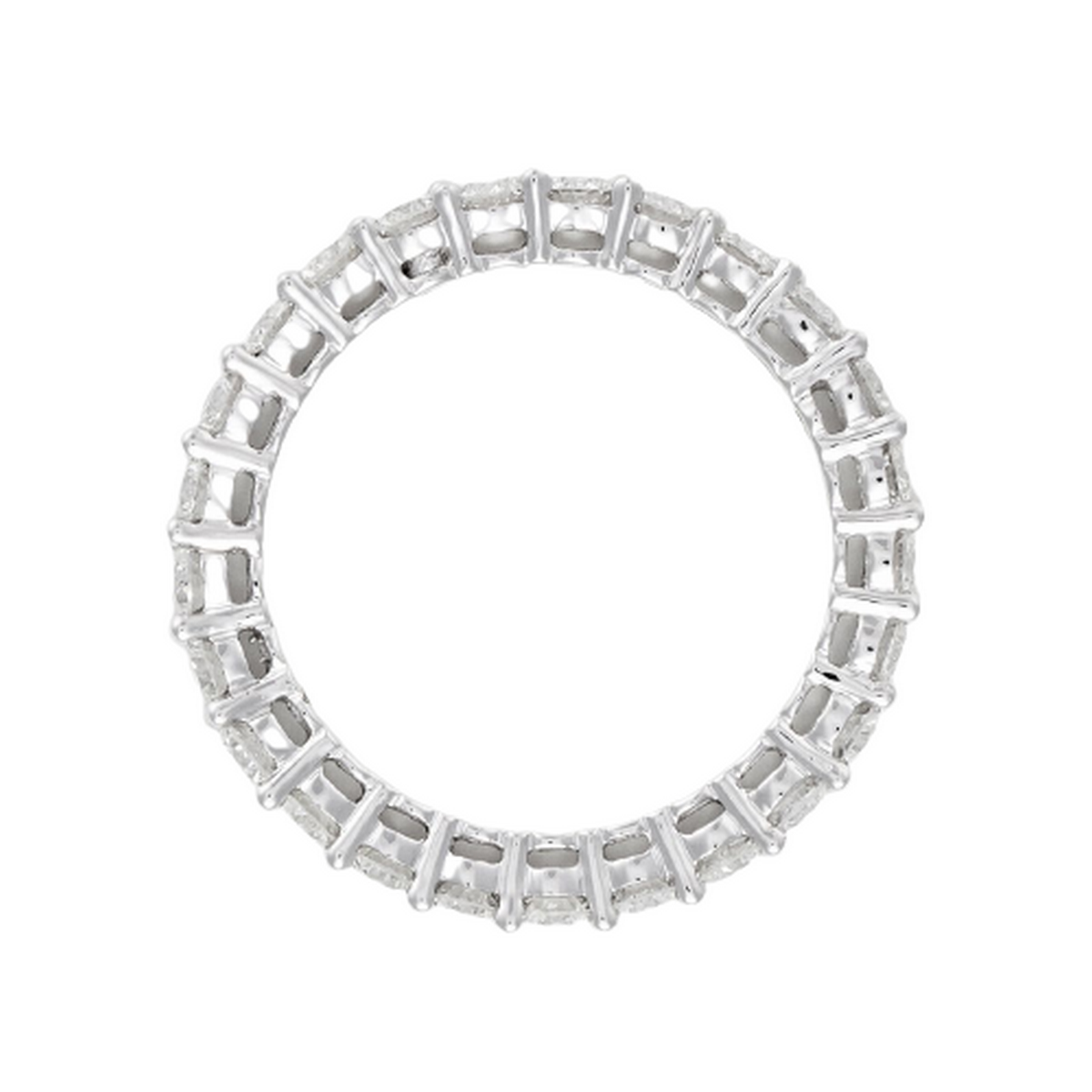Bague "Mon tour complet 2ct" Or et Diamants Bague "Athéna Radieuse" Or blanc et Diamant