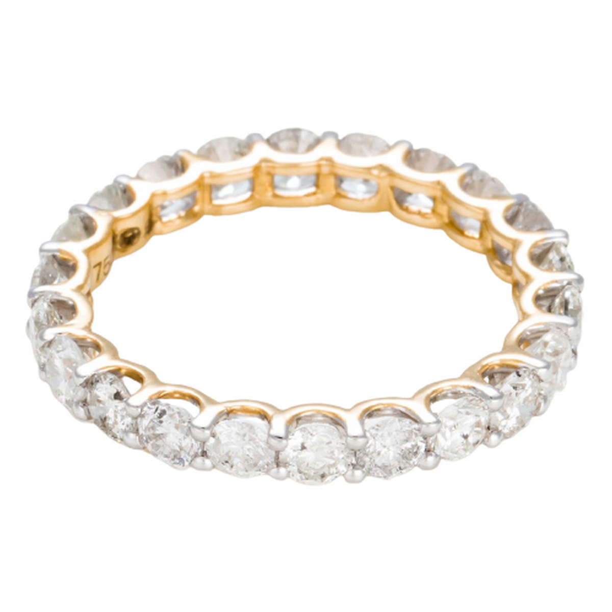 Bague "Mon tour complet 2ct" Or et Diamants Bague "Athéna Radieuse" Or jaune et Diamant