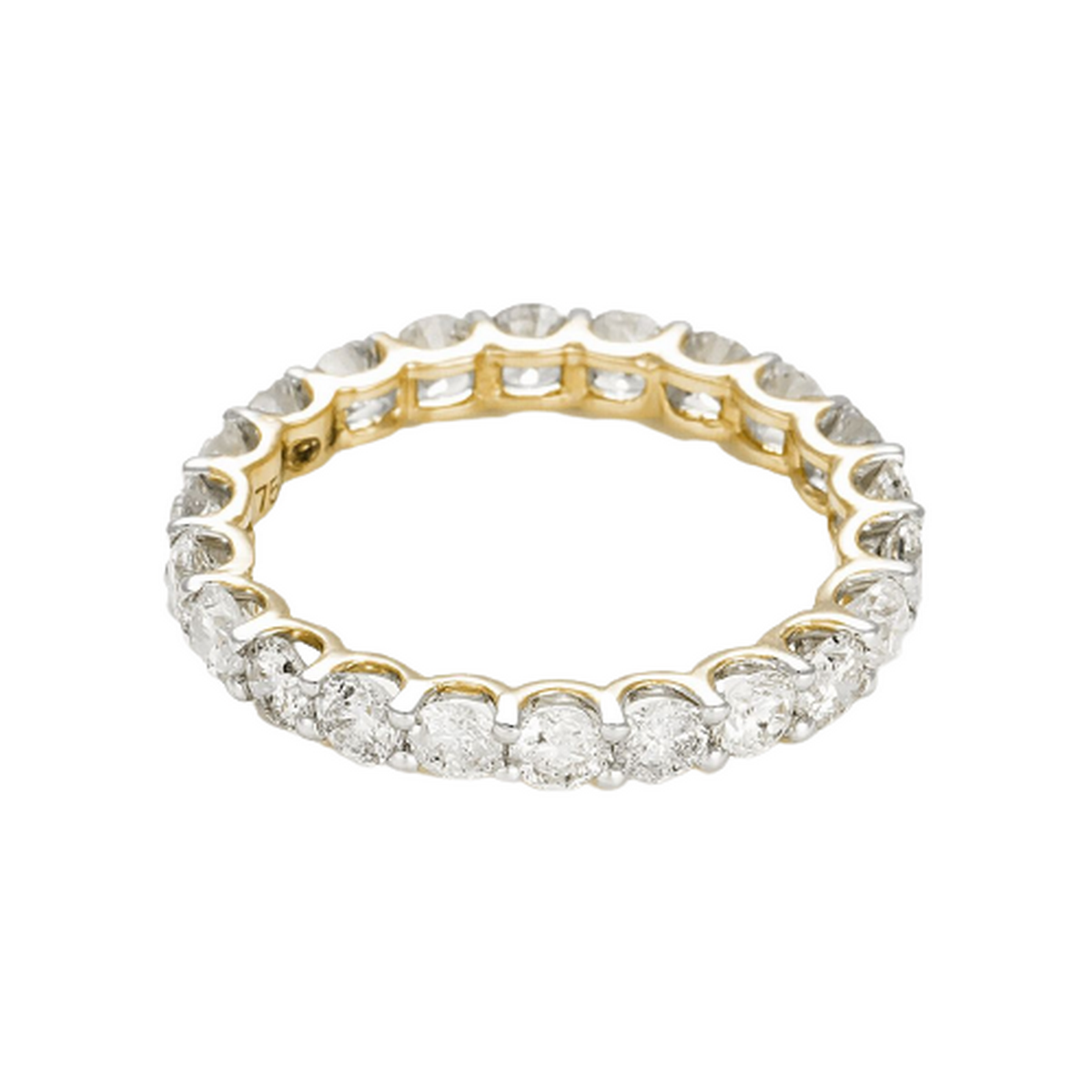 Bague "Mon tour complet 2ct" Or et Diamants Bague "Athéna Radieuse" Or jaune et Diamant