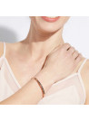 "RIEN NE VAUT UNE MAMAN" Jonc rosé bracelet à message