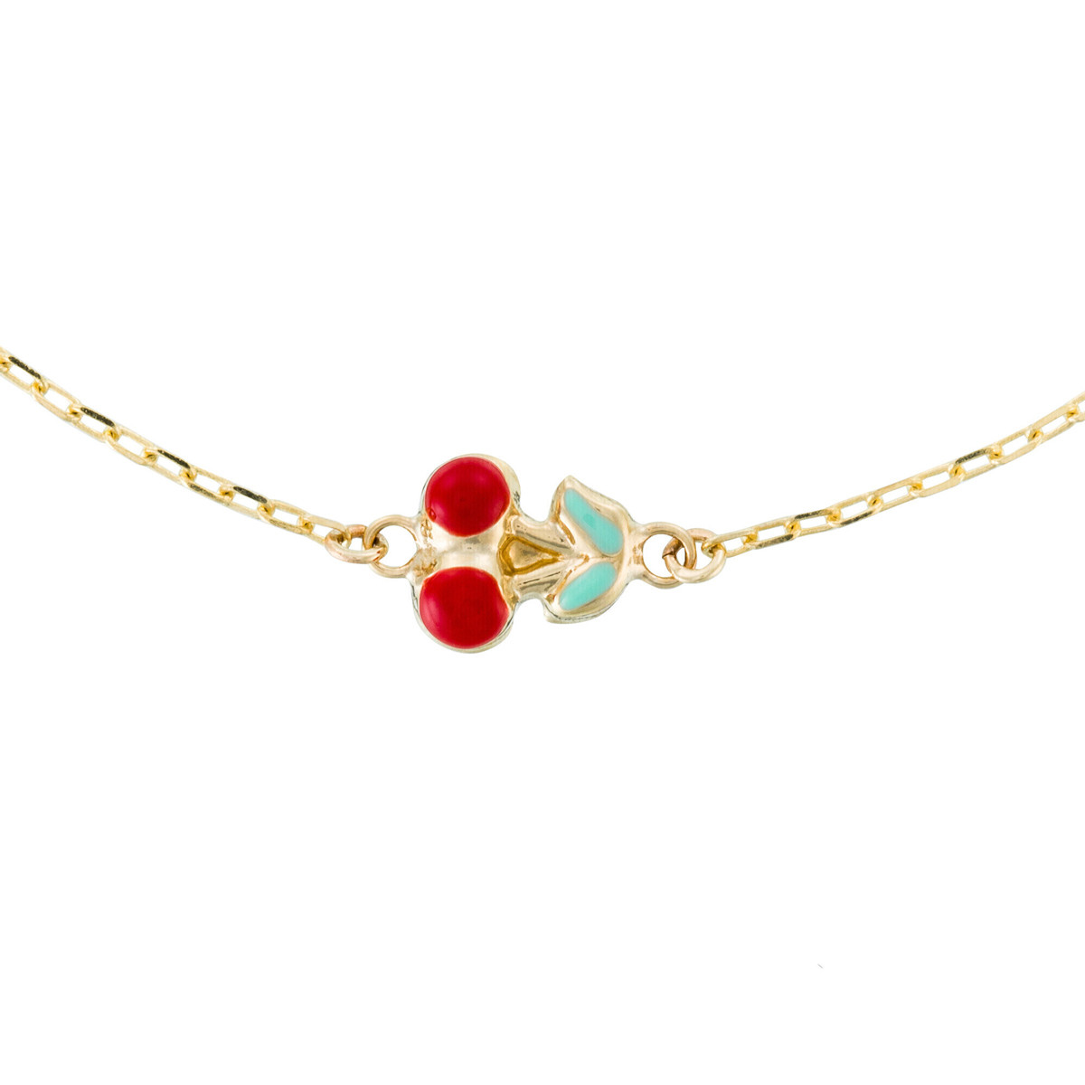Bracelet enfant "Cerisette" Or Jaune Bracelet enfant "Cerisette" Or Jaune