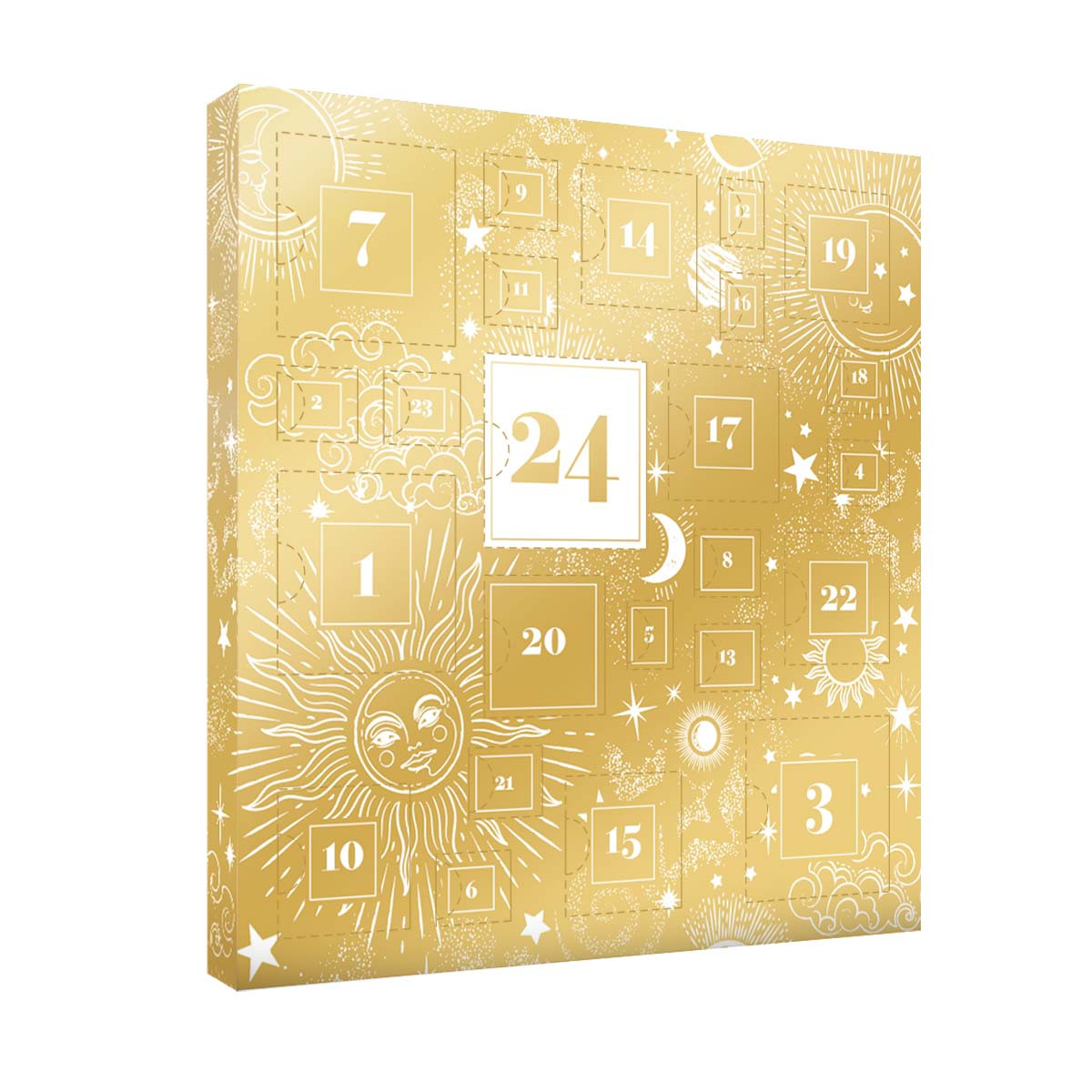 Calendrier de l'Avent 2022 Doré - 24 Bijoux Calendrier de l'Avent 2022 Doré - 24 Bijoux