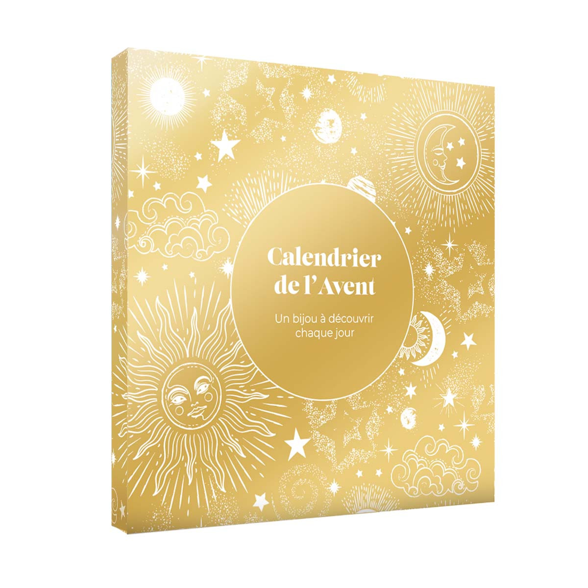 Calendrier de l'Avent 2022 Doré - 24 Bijoux Calendrier de l'Avent 2022 Doré - 24 Bijoux