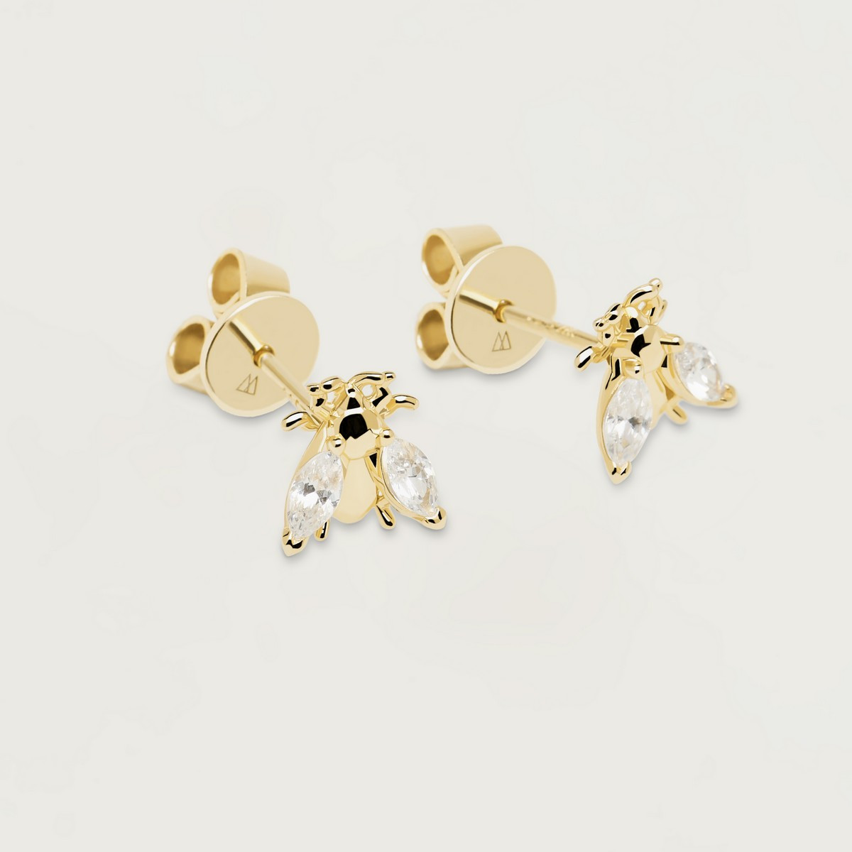 PDPAOLA Boucles d'oreilles - Buzz Gold - en argent doré PDPAOLA Boucles d'oreilles - Buzz Gold - en argent plaqué or - AR01-311-U
