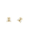 PDPAOLA Boucles d'oreilles - Buzz Gold - en argent doré