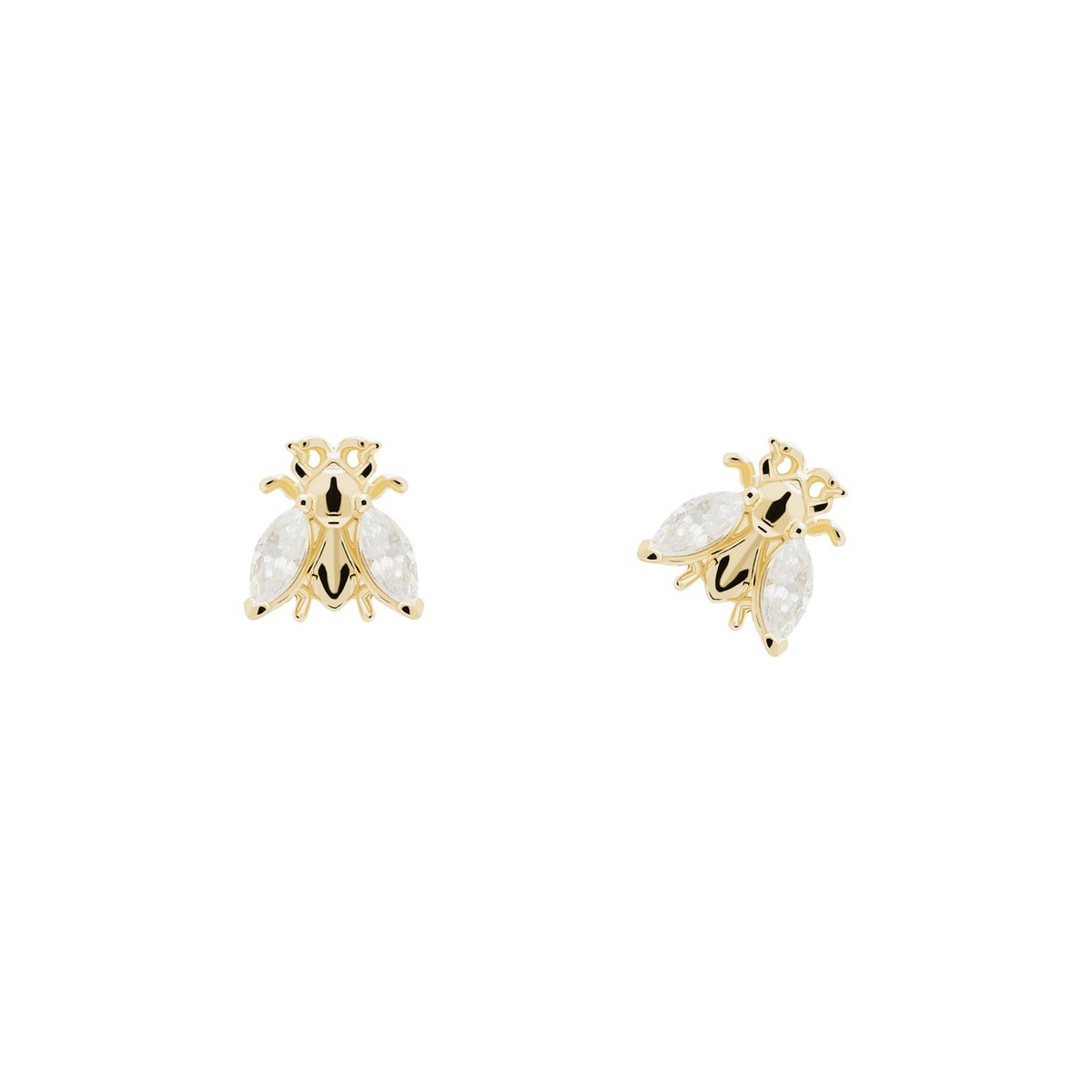 PDPAOLA Boucles d'oreilles - Buzz Gold - en argent doré PDPAOLA Boucles d'oreilles - Buzz Gold - en argent plaqué or - AR01-311-U