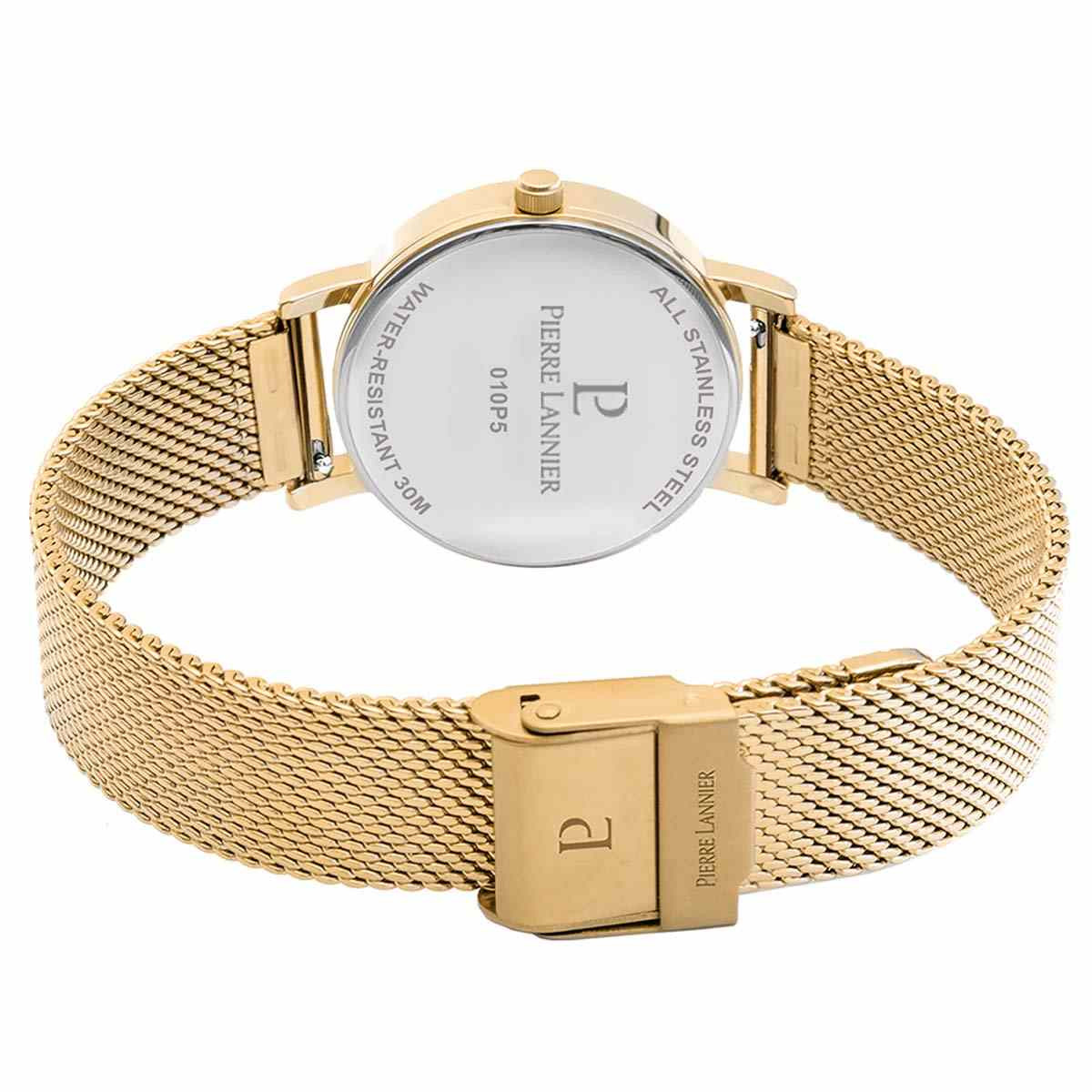 Montre Pierre Lannier Multiples Femme Doré - 010P542 Montre Pierre Lannier Multiples Femme Doré - 010P542