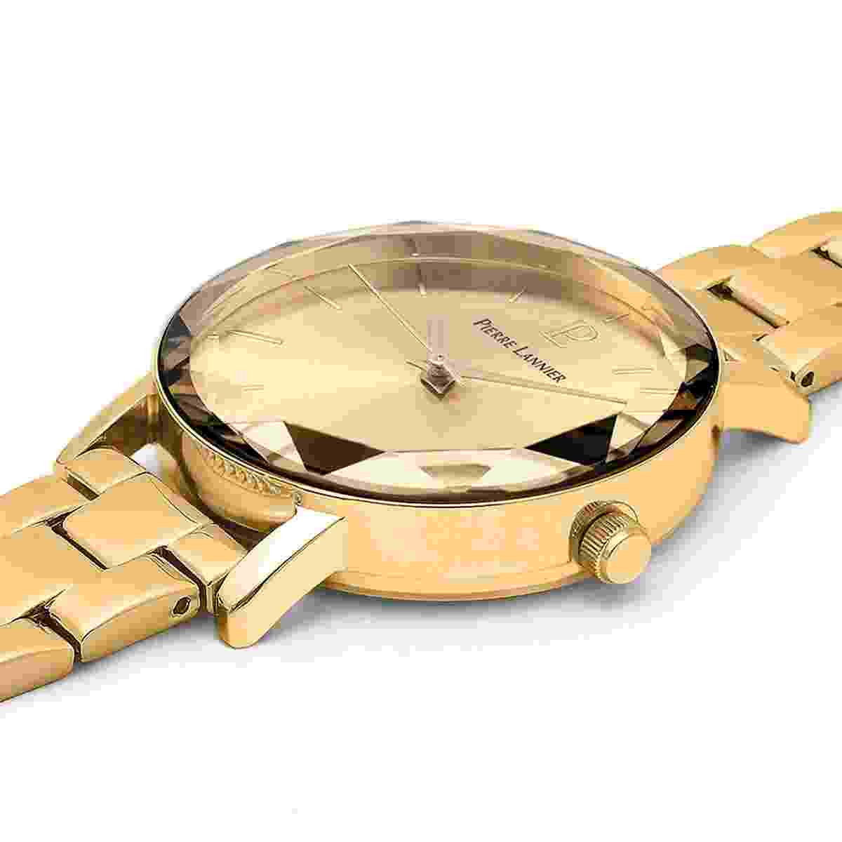 Montre Pierre Lannier Multiples Femme Doré - 012P542 Montre Pierre Lannier Multiples Femme Doré - 012P542