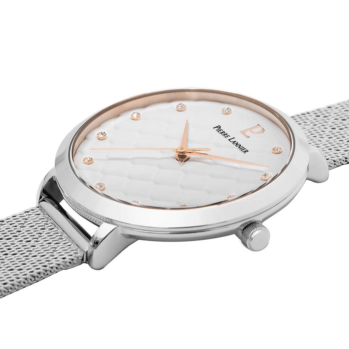 Montre Pierre Lannier Grace Femme Blanc - 029M701