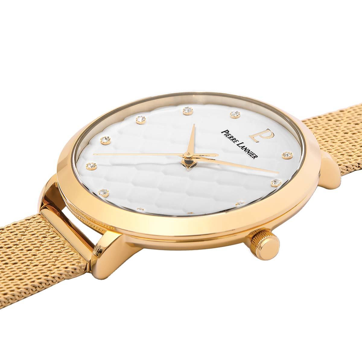 Montre Pierre Lannier Grace Femme Blanc - 030M502 Montre Pierre Lannier Grace Femme Blanc - 030M502