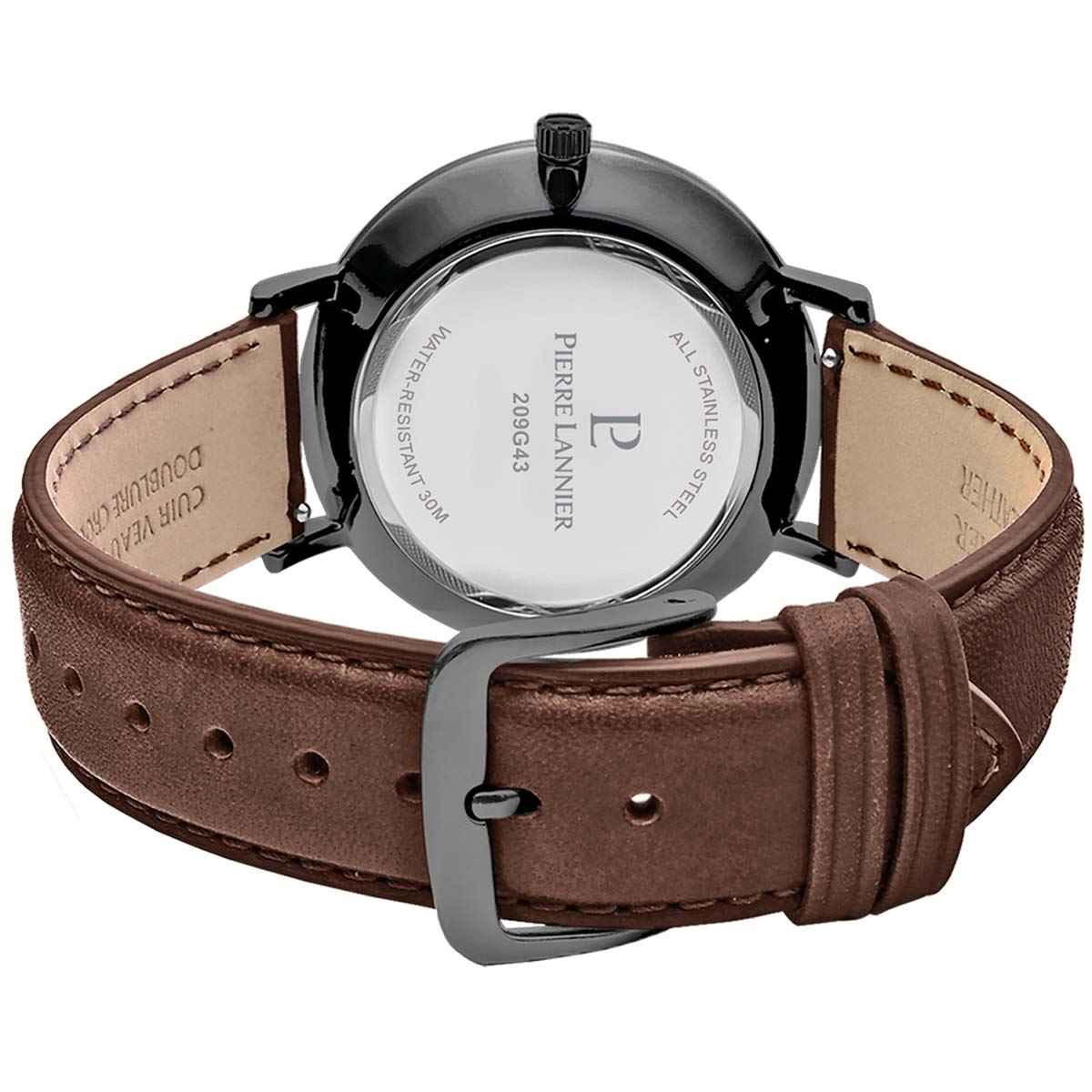 Montre Pierre Lannier Inti Homme Noir - 209G434 Montre Pierre Lannier Inti Homme Noir - 209G434