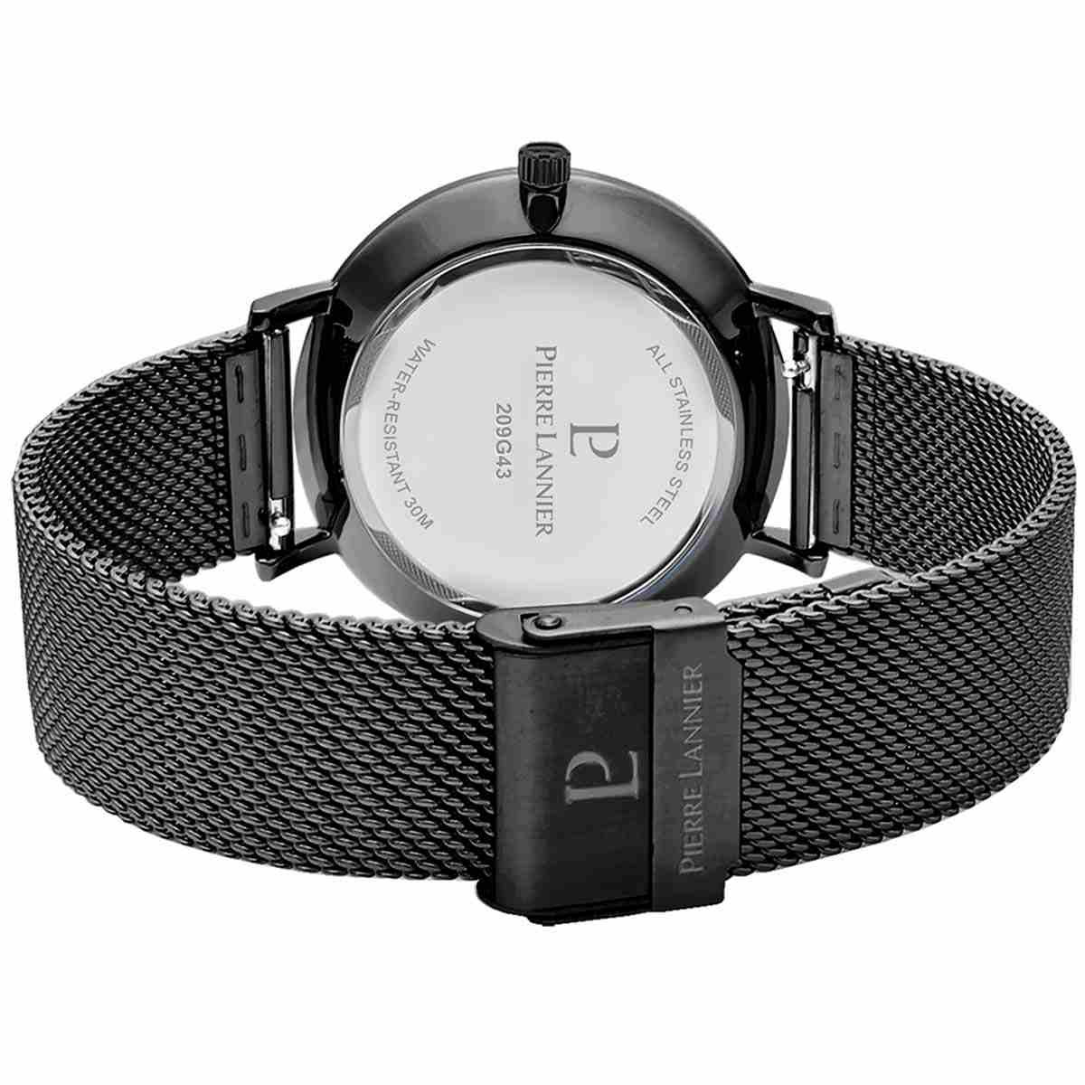 Montre Pierre Lannier Inti Homme Noir - 209G439 Montre Pierre Lannier Inti Homme Noir - 209G439