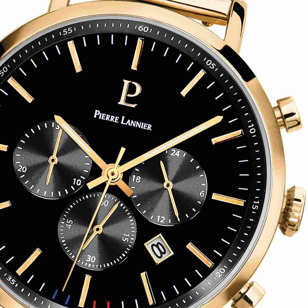 Montre Pierre Lannier Baron Homme Noir - 222G032 Montre Pierre Lannier Baron Homme Noir - 222G032