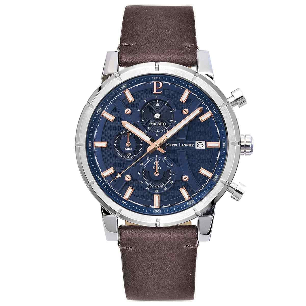 Montre Pierre Lannier Criterium Homme Bleu - 223G164