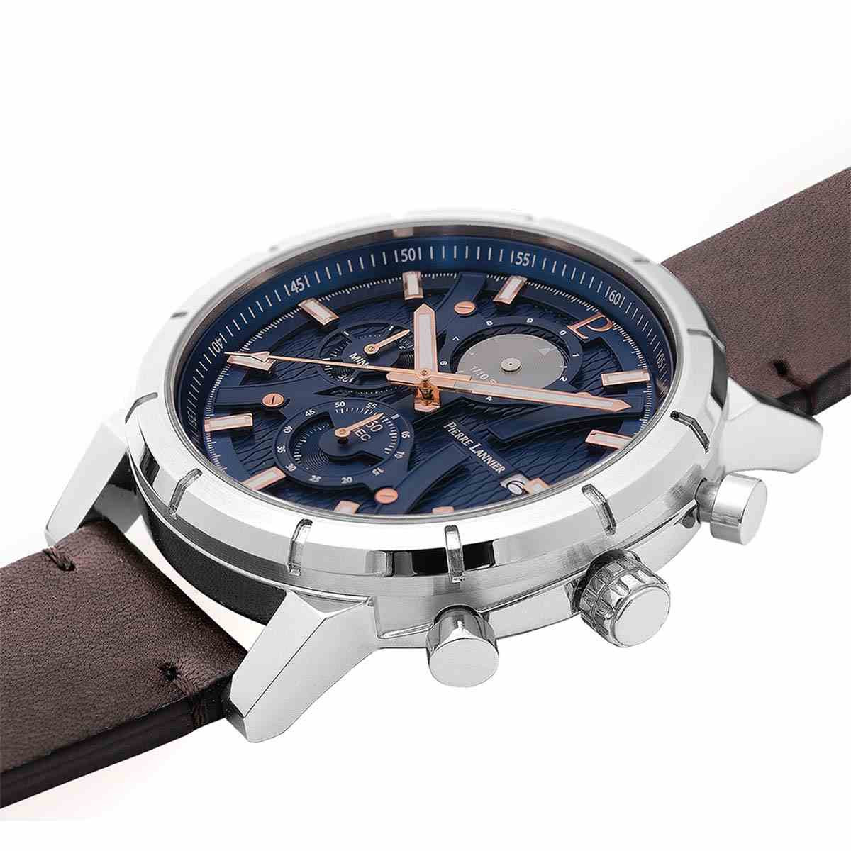 Montre Pierre Lannier Criterium Homme Bleu - 223G164