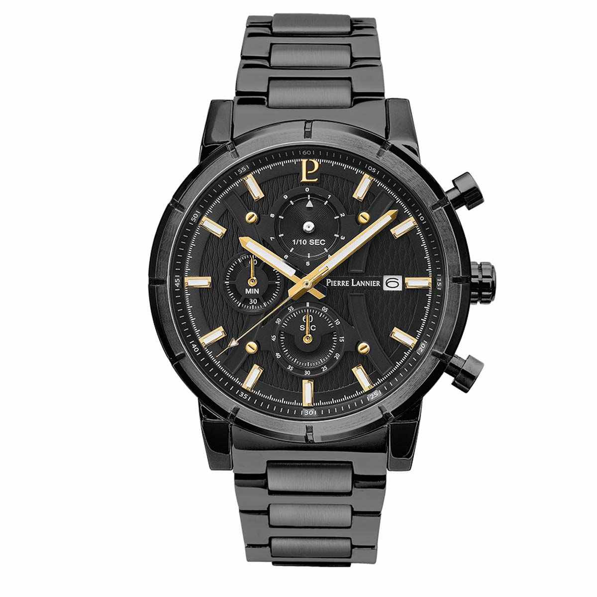 Montre Pierre Lannier Criterium Homme Noir - 225H439