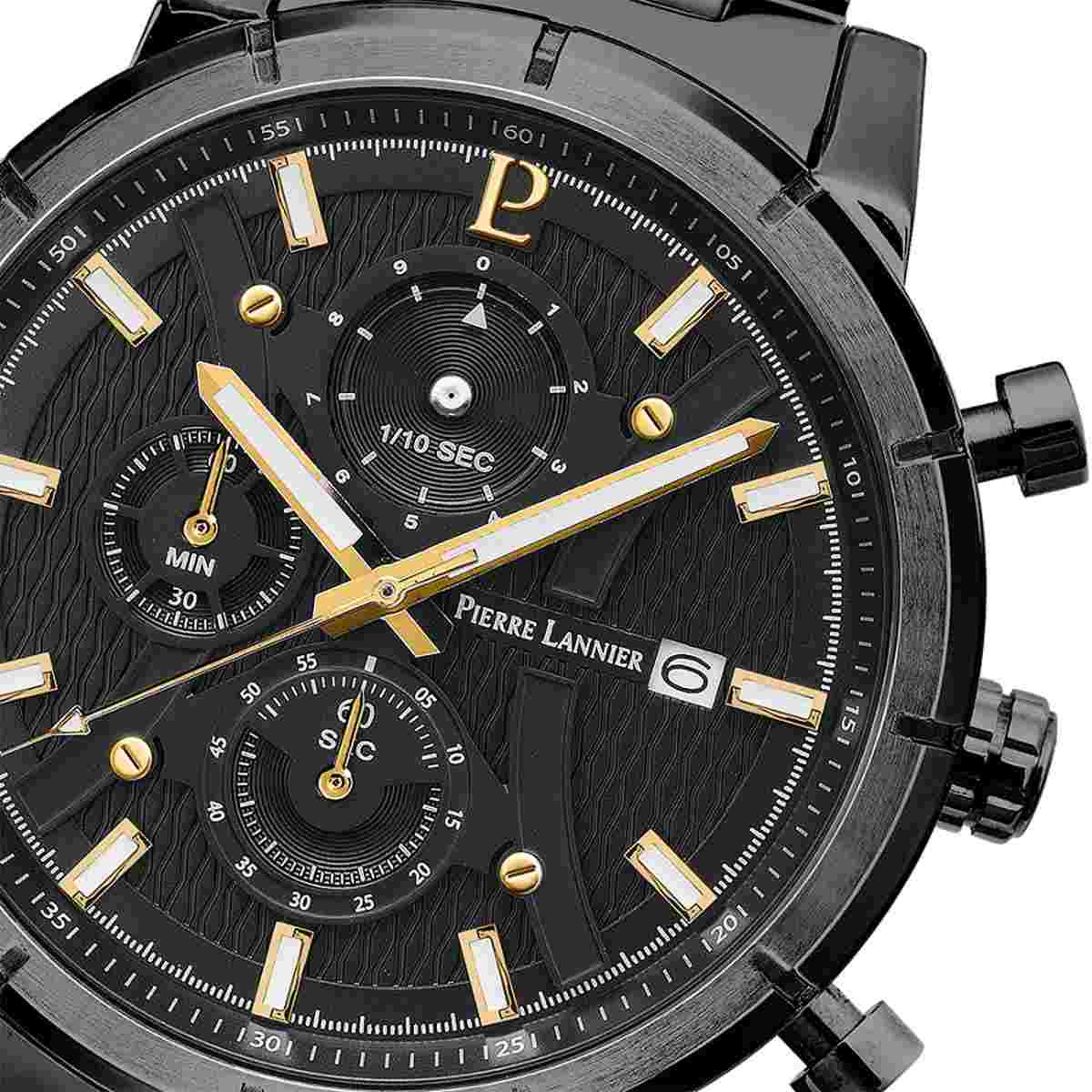 Montre Pierre Lannier Criterium Homme Noir - 225H439
