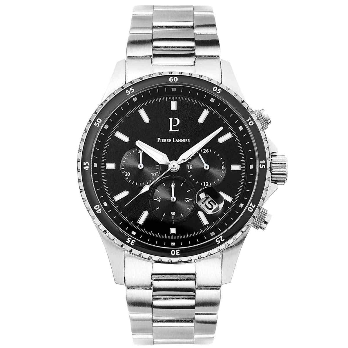 Montre Pierre Lannier Cronos Homme Noir - 226G131