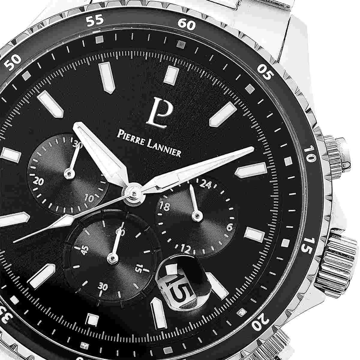 Montre Pierre Lannier Cronos Homme Noir - 226G131