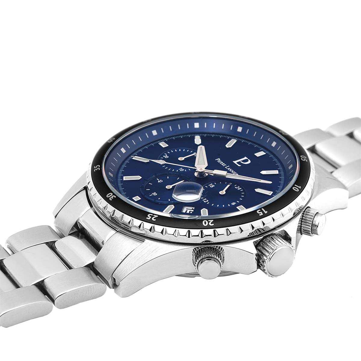 Montre Pierre Lannier Cronos Homme Bleu - 226G161 Montre Pierre Lannier Cronos Homme Bleu - 226G161