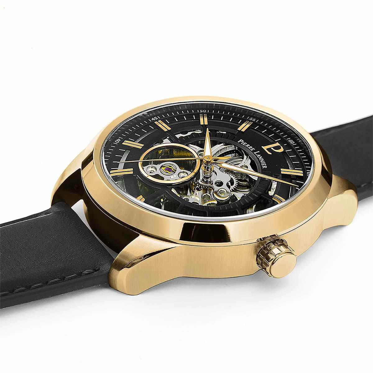 Montre Pierre Lannier Automatic Homme Noir - 326C033 Montre Pierre Lannier Automatic Homme Noir - 326C033