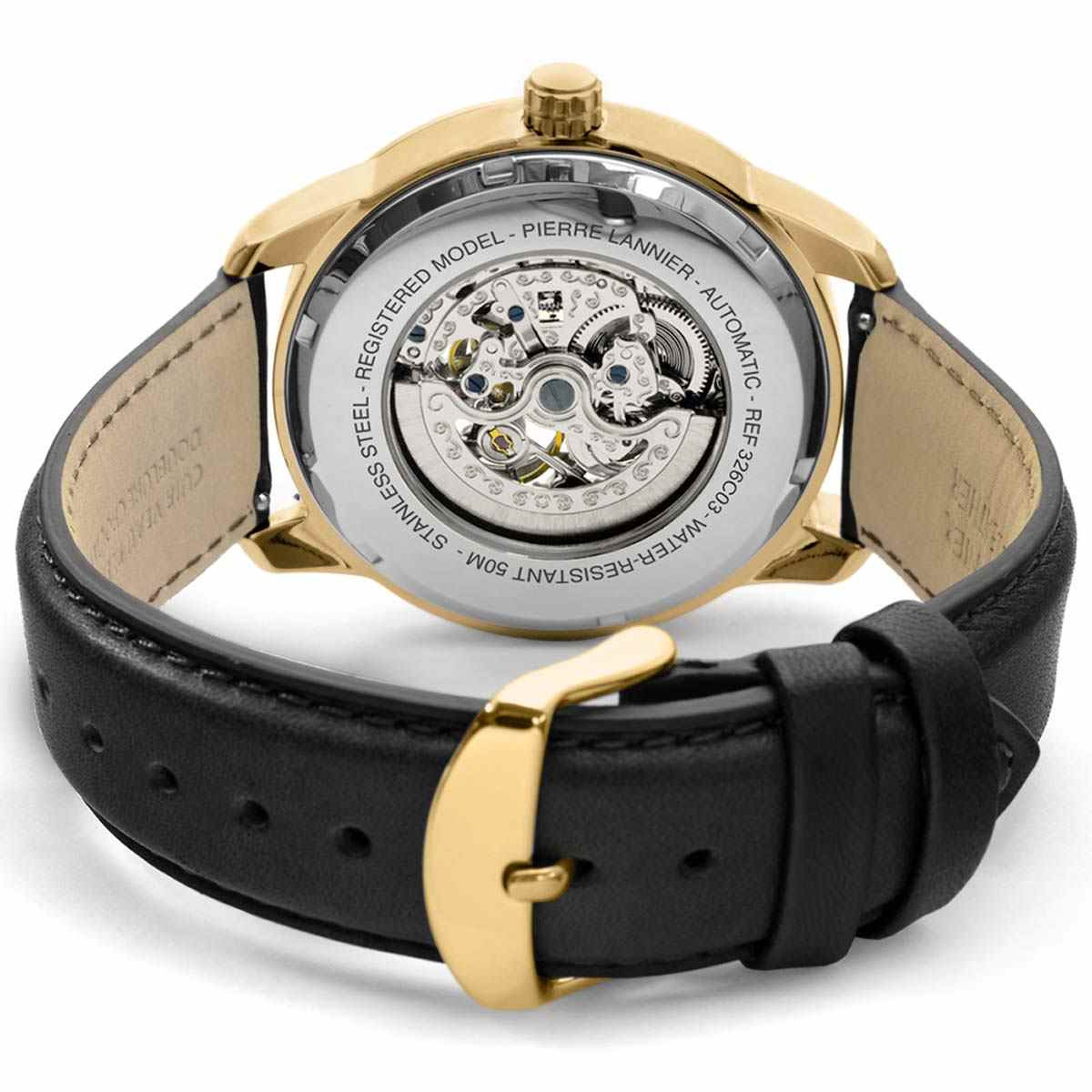 Montre Pierre Lannier Automatic Homme Noir - 326C033 Montre Pierre Lannier Automatic Homme Noir - 326C033