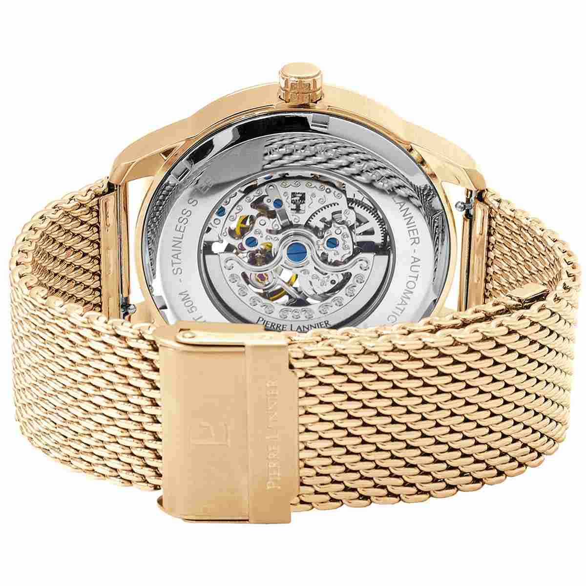 Montre Pierre Lannier Automatic Homme Bleu - 326C062 Montre Pierre Lannier Automatic Homme Bleu - 326C062