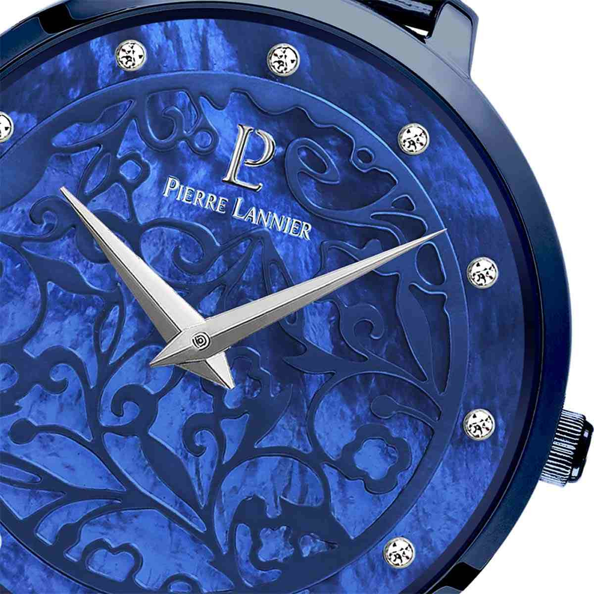 Montre Pierre Lannier Eolia Femme Bleu - 355F869 Coffret Montre et Bracelet Pierre Lannier Eolia Femme Bleu - 355F869