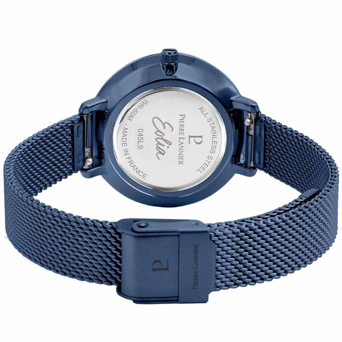 Montre Pierre Lannier Eolia Femme Bleu - 355F869 Coffret Montre et Bracelet Pierre Lannier Eolia Femme Bleu - 355F869