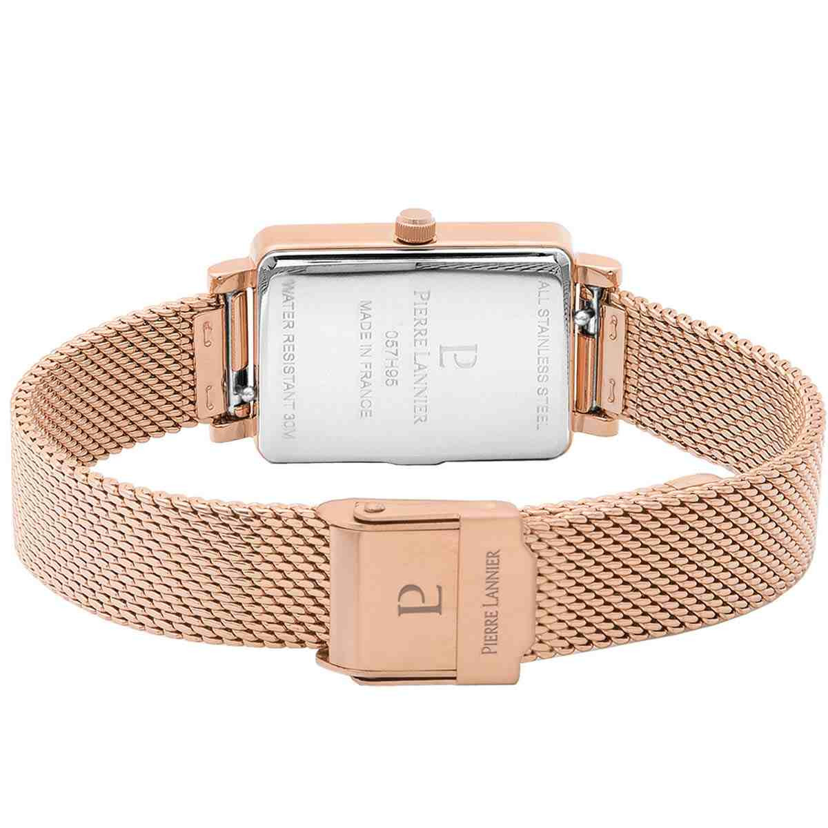 Coffret Montre et Bracelet Pierre Lannier Ariane Femme Doré rose - 362J958