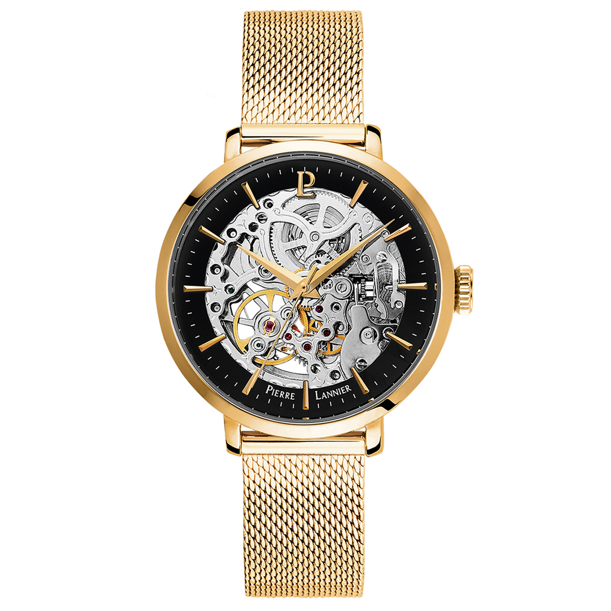 Montre Pierre Lannier Automatic Femme Noir - 309D538 Montre Pierre Lannier Automatic Femme Noir - 309D538