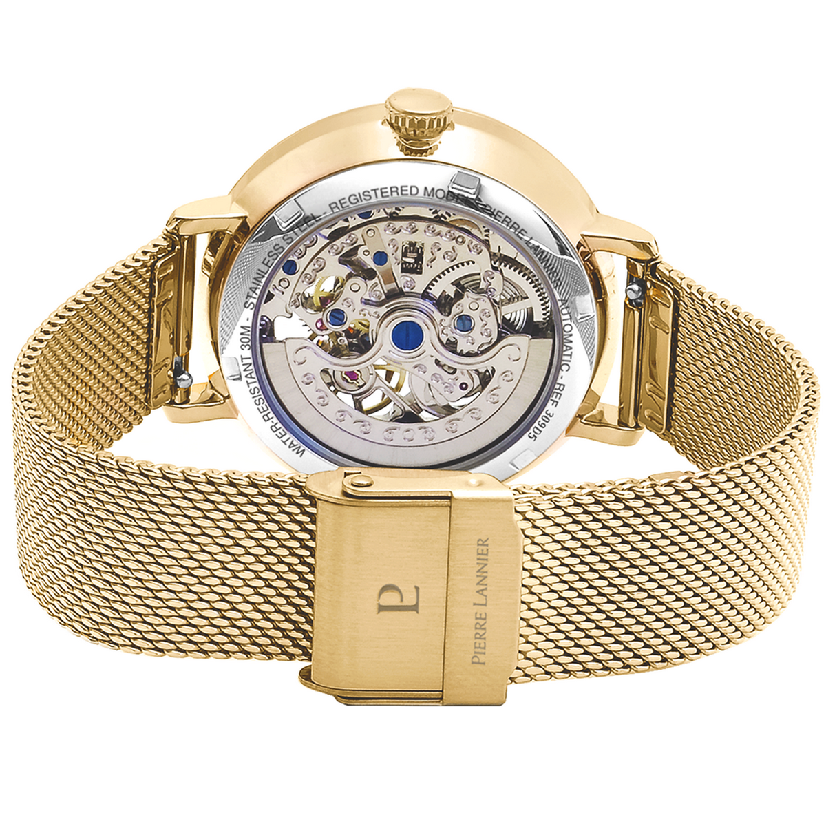 Montre Pierre Lannier Automatic Femme Noir - 309D538 Montre Pierre Lannier Automatic Femme Noir - 309D538