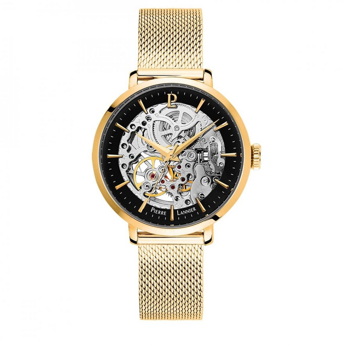 Montre Pierre Lannier Automatic Femme Noir - 305D538 Montre Pierre Lannier Automatic Femme Noir - 305D538