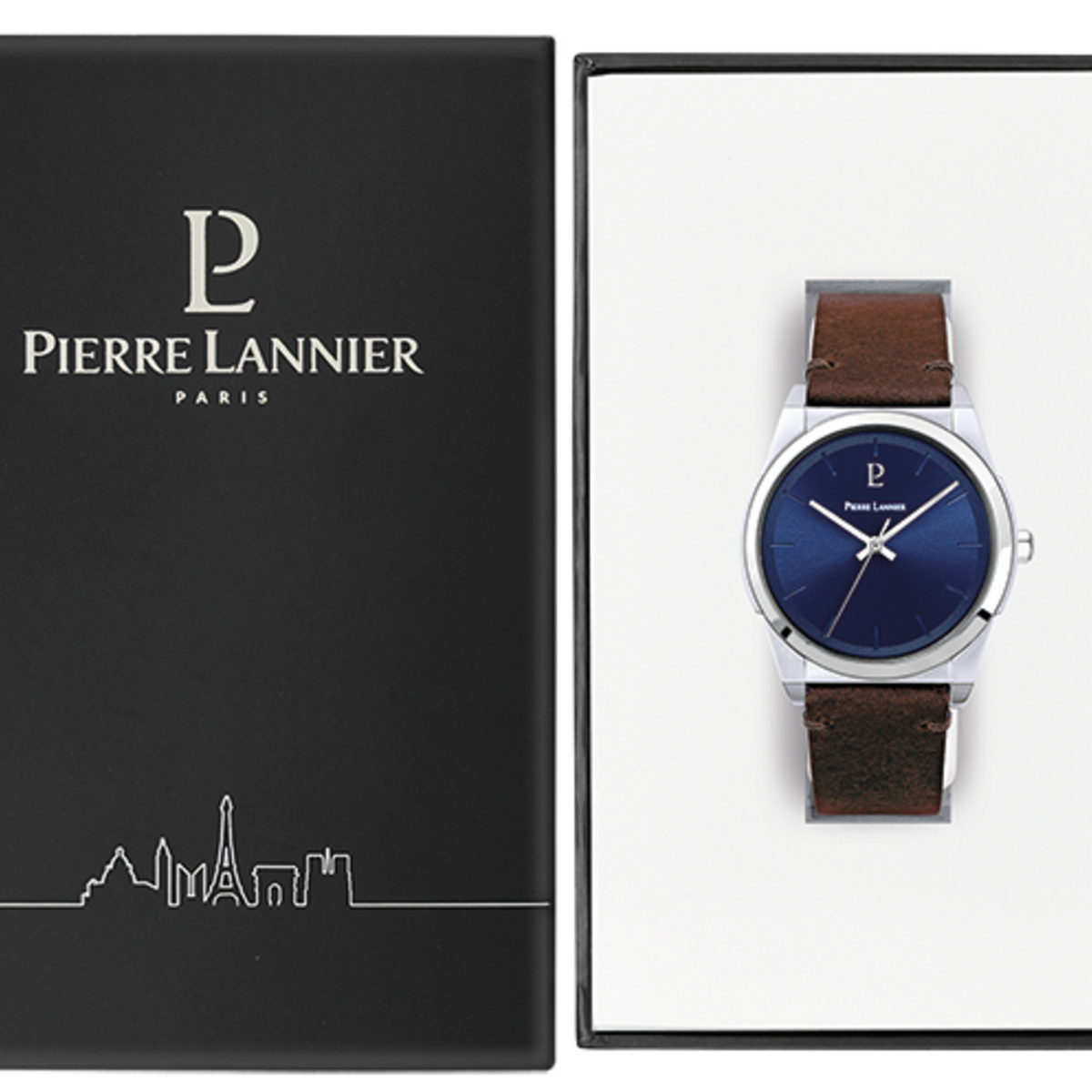 Montre Pierre Lannier Candide Homme Bleu - 213D164