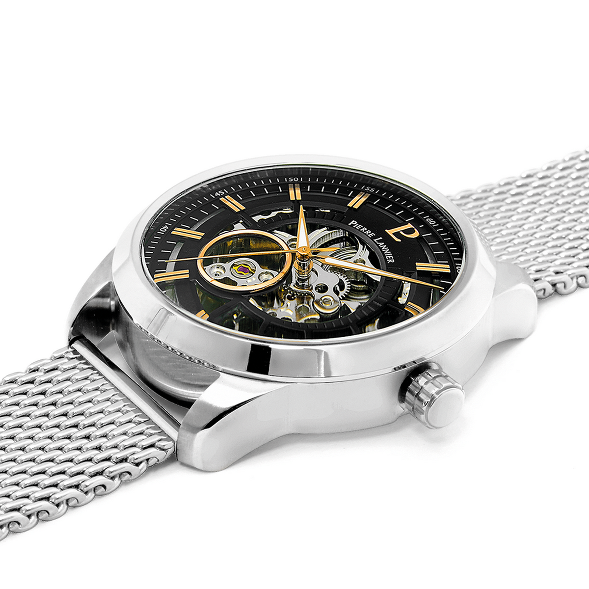 Montre Pierre Lannier Automatic Homme Noir - 329F131 Montre Pierre Lannier Automatic Homme Noir - 329F131