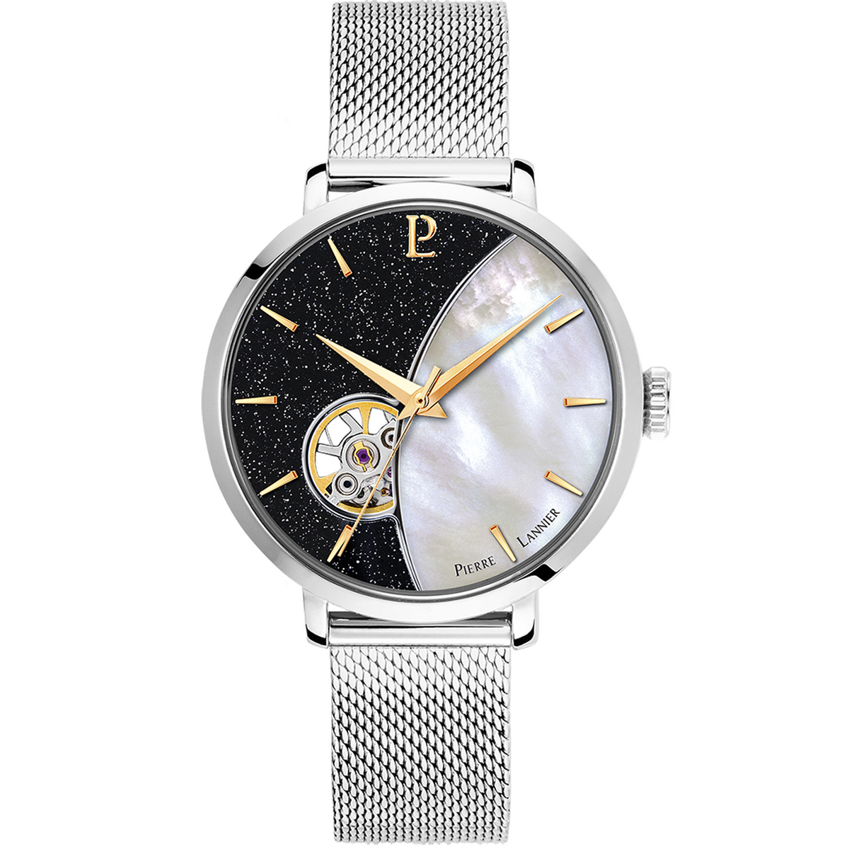 Montre Pierre Lannier Celeste Femme Bicolore - 301D681 Montre Pierre Lannier Celeste Femme Bicolore - 301D681
