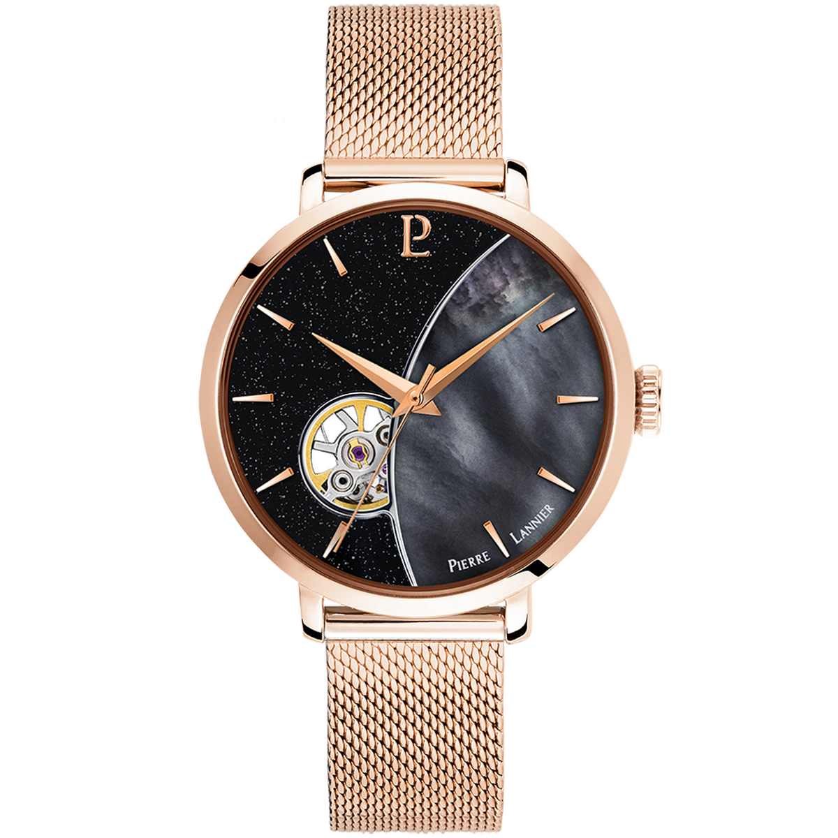 Montre Pierre Lannier Celeste Femme Noir - 302F988 Montre Pierre Lannier Celeste Femme Noir - 302F988